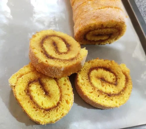 Pineapple Jam Swiss Roll